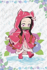 Nezuko Rainy Season icon