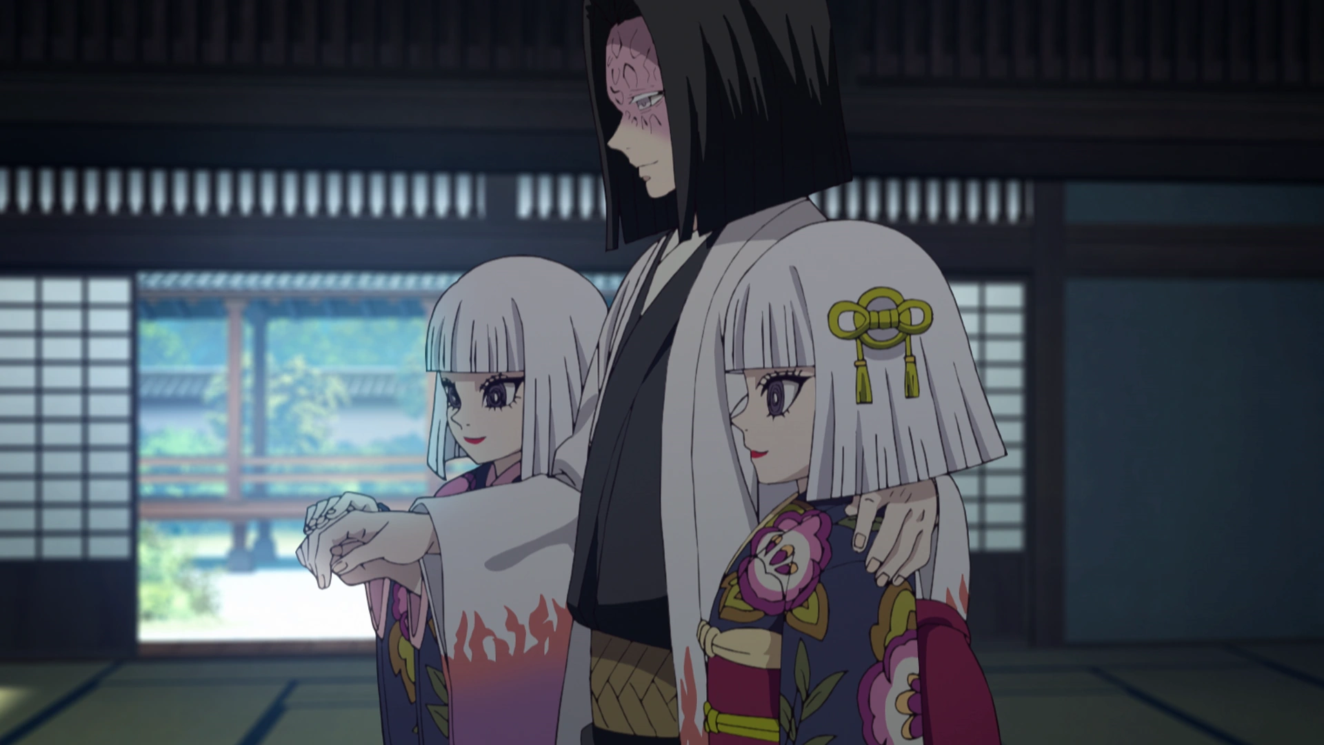 鬼滅の刃 産屋敷耀哉 あまね ひなき にちか 原画展 コレクション缶バッジ プチ 鬼滅の刃 産屋敷耀哉 あまね ひなき にちか 原画展 コレクション