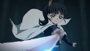 Kanao attacking Nezuko