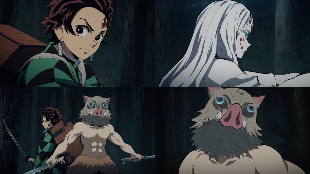 Demon Slayer: Kimetsu no Yaiba Episode 13: Tanjiro is careful not