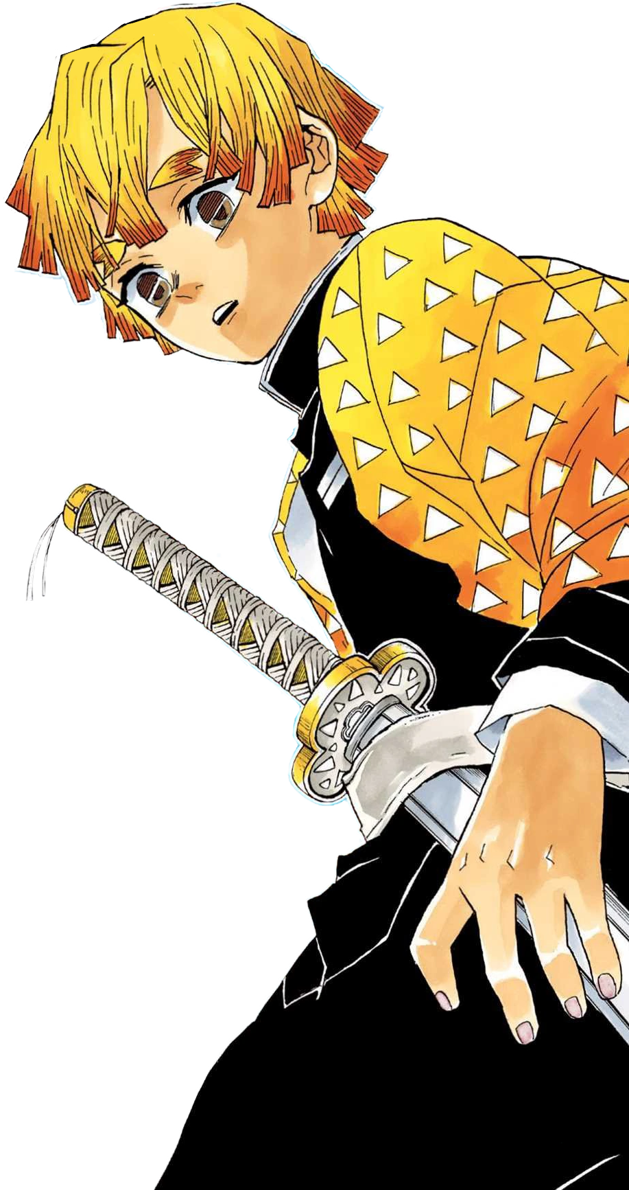 Featured image of post Orange Hair Dude From Demon Slayer The boy tanjir kamado grows up as the eldest son of a charcoal burner