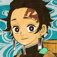 Tanjiro colored profile