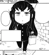 Muichiro's appearance in Kimetsu Gakuen!