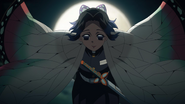 Shinobu approaching Zenitsu