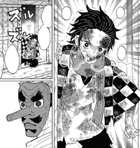 Tanjiro successfully returns CH3