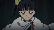 Kanao chasing after Nezuko