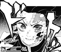 Tanjiro becomes enraged with Daki