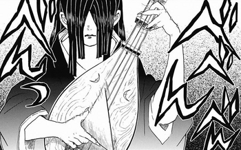 What is the Demon Slayer manga chapter where Doma has a fight with