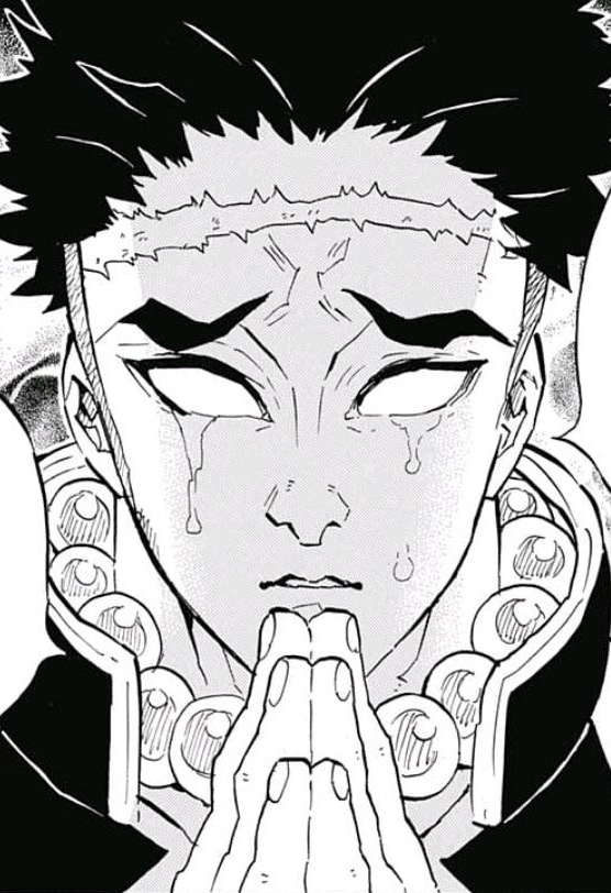 Kimetsu no Yaiba: Por que Gyomei Himejima Está Sempre Orando e Chorando