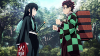 Muichiro and Tanjiro argue