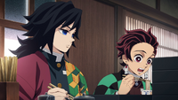 Giyu asks Tanjiro about Shinobu