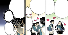 Yoshiteru's envy towards Toko and Kanata