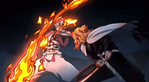 Kyojuro Rengoku Vs Akaza Kimetsu No Yaiba Wikia Fandom Kyojuro Rengoku Vs Akaza Kimetsu No Yaiba Wikia Fandom