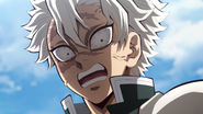 Sanemi order Zenitsu to choose between training and dying.