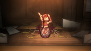 Daki throwing a tantrum at Tengen.