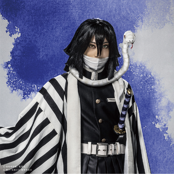 新品★鬼滅の刃【伊黒小芭内】木札ストラップ いぐろおばない 鬼滅の刃 蛇柱 伊黒小芭内 フィギュア 1/6