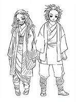 Nezuko Tanjiro early sketch