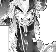 Kyojuro's persistence.