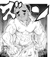 Hotaru emerging from the trees CH105