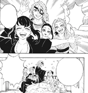 Tengen and his wives check up on the siblings CH204