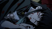 Muichiro goes unconscious.