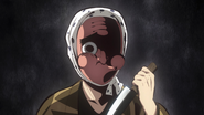 Tanjiro's imagination of Hotaru's anger over his broken blade