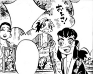 Suma (right) greeting Tanjiro