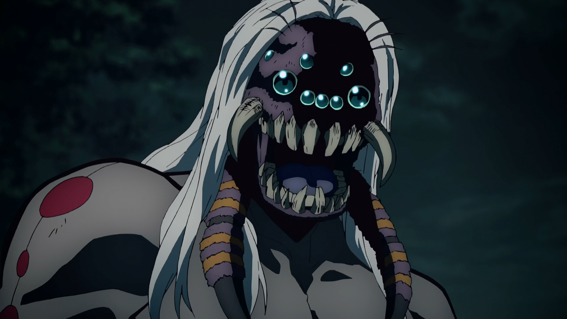 Kimetsu No Yaiba Zenitsu Oni spider head