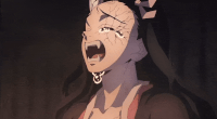 Nezuko reverts back to her non-berserk form