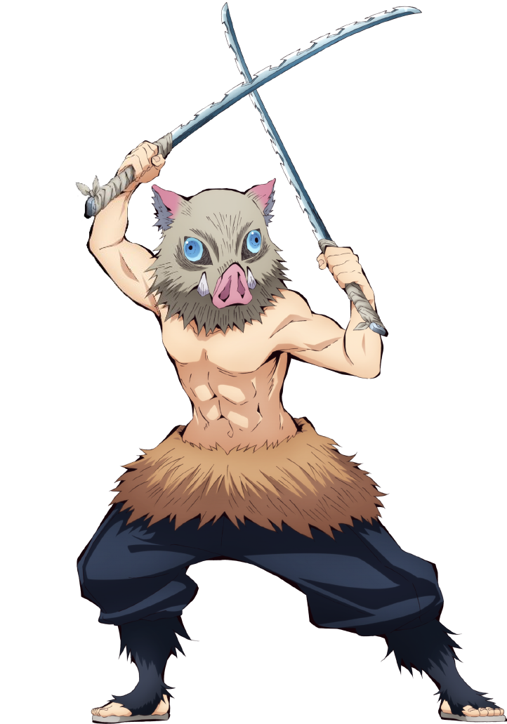 Anime Demon Slayer Inosuke Standing Boar Warrior Nano Building Blocks –  Kawaiies