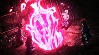 Nezuko heals Tengen