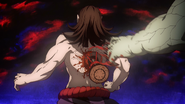 Kyogai loosing his drum