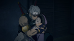 Tengen embraces Hinatsuru