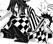 Obanai protecting Tanjiro CH182