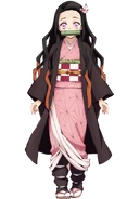 Nezuko Anime.png (286 KB) Nezukos komplettes Aussehen im Anime