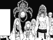 La Famille Araignée dans le manga.