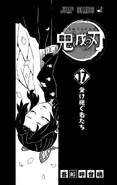 Shinobu on Volume 17 Title Page.