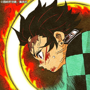 Tanjiro colored profile 12