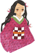 Nezuko colored body (initial appearance)