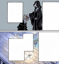 Muzan turns Doma into a demon