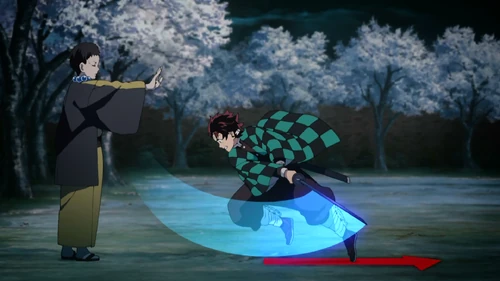 Танджиро против Яхаба.