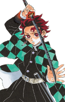 Tanjiro colored body