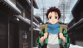 Apparence initiale de Tanjiro.