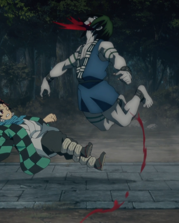 Tandzhiro Kamado I Nezuko Kamado Protiv Demona Iz Hrama Klinok Rassekayushij Demonov Viki Fandom