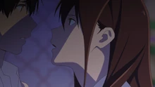 Sakura leans in.