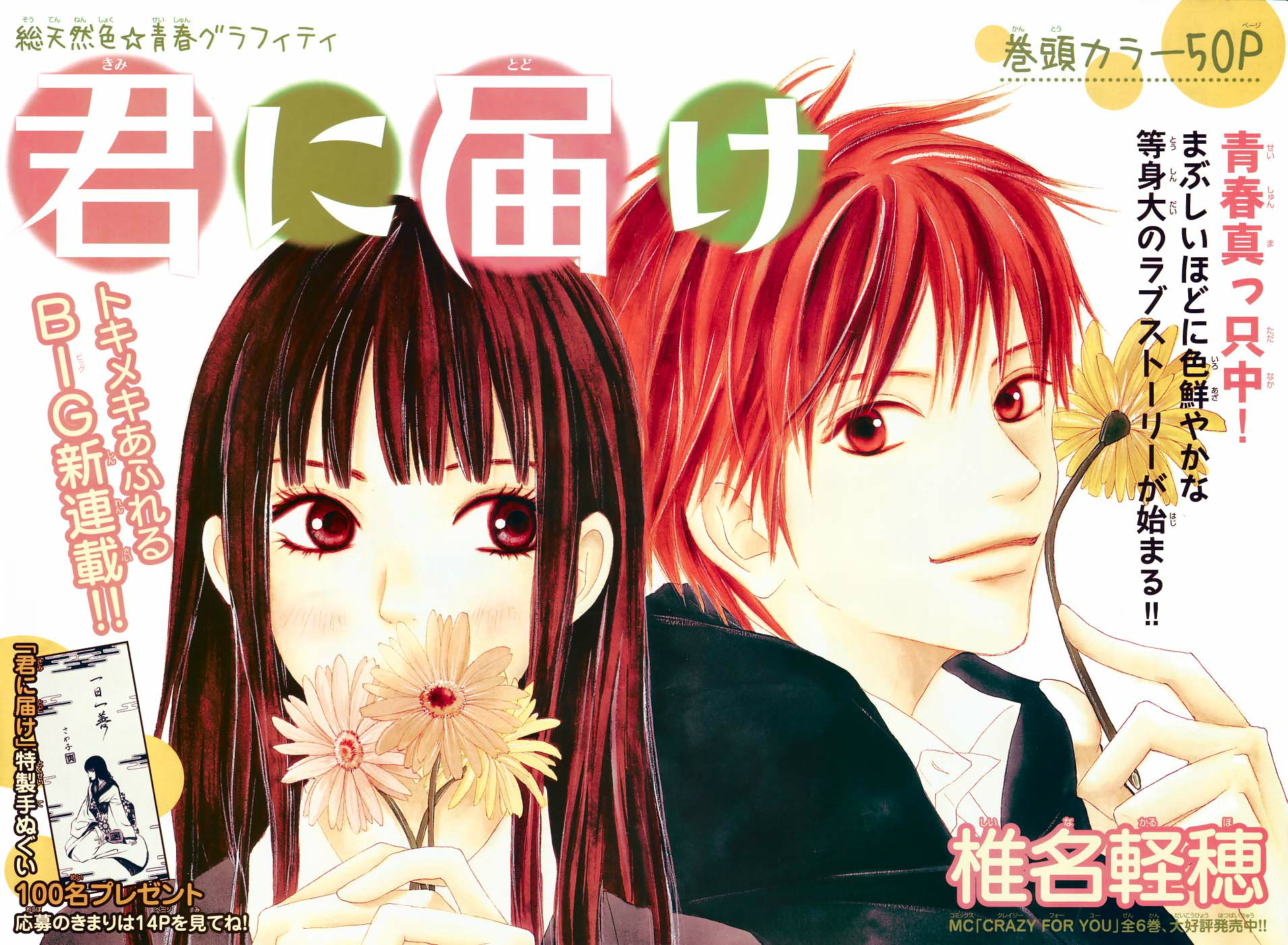 Anime, Kimi Ni Todoke, Sawako Kuronuma, Shota Kazehaya, Pedro