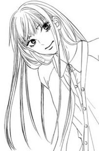 Sawako in the manga