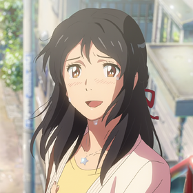 Miyamizu Mitsuha Tachibana Taki  Kimi no na wa, Your name anime,  Mitsuha and taki