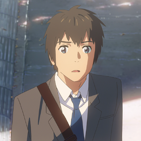 Did Taki and Mitsuha appear in Weathering with You?