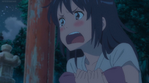 Mitsuha screaming